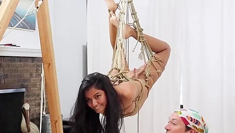 Girl Tried Shibari