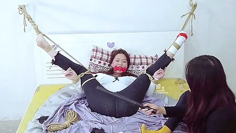 Chinese Lesbian Tickle And Torture
