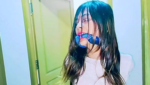 Cute Asian Best Friend Ballgag And Cleave - Teaser Video